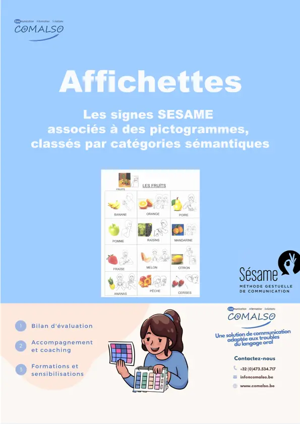 Affichettes sésame